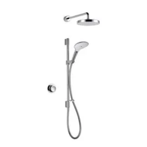 Image of Mira Mode Dual High Pressure Rear Fed Chrome Effect Thermostatic Digital Mixer Shower