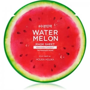 Image of Holika Holika Watermelon Mask Moisturising and Soothing Sheet Mask 25ml