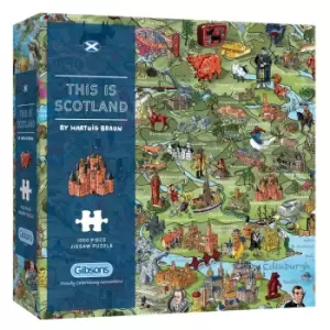 Image of Gibsons This is Scotland 1000 Piece Jigsaw Puzzle