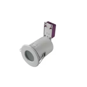 Image of Robus Starling IP65 Main Voltage Steel Fire Rated Shower Downlight White - RSF20165-01