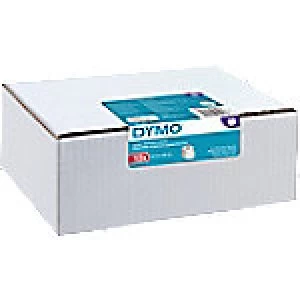 Image of DYMO LW Address Labels 99012 Black on White Self Adhesive 36mm x 89mm 12 Rolls of 130 Labels