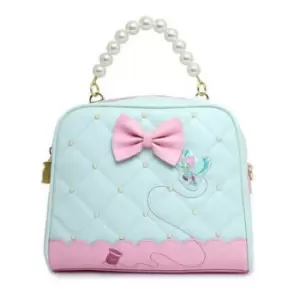 Image of Loungefly Disney Cinderella 80Th Anniversary Pearl Handle Crossbody Bag