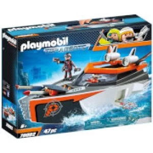 Image of Playmobil Top Agents Spy Team Turbo Ship (70002)