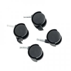 Image of Slingsby Black Castor Set For HB-4068 Box System Pack of 4 369048