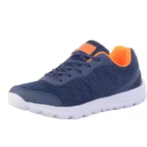 Image of Dek Unisex Adult Hyde Park Trainers (6 UK) (Navy/Orange)