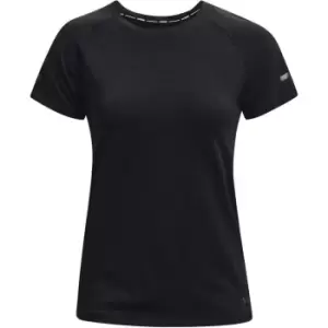 Image of Under Armour Run Short Sleeve T Shirt Womens - Black