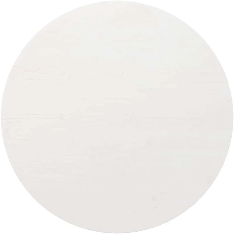 Image of VIDAXL Table Top White Ø80x2.5cm Solid Wood Pine vidaXL 8720286875704