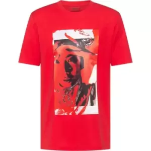 Image of Hugo Dangur T Shirt - Pink