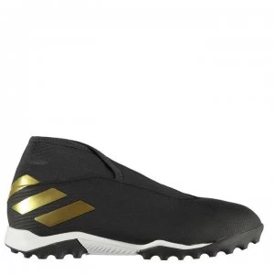 Image of adidas Nemeziz 19.3 Laceless Astro Turf Trainers - Black