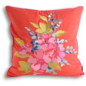 Image of Riva Home Tilly Cushion Cover (35x50cm) (Red) - Red