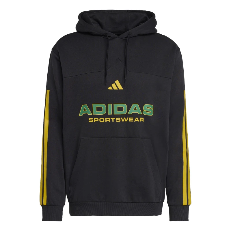 Image of adidas House of Tiro Nations Pack Hoodie Adults Black/Gold male S