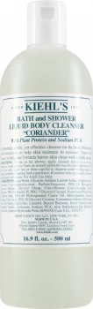 Image of Kiehl's Bath & Shower Liquid Body Cleanser Coriander 500ml