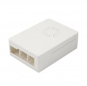 Image of Raspberry Pi Case with Cooling Fan for Raspberry Pi 3 Model B+ - White
