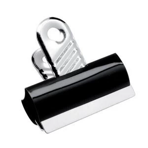 Image of 5 Star Office Grip Clips Metal Width 40mm Black Pack 10