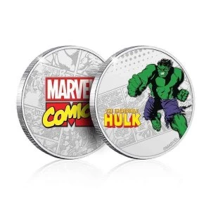 Image of The Incredible Hulk Limited Edition Collectors Coin (Silver)