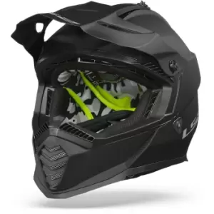 Image of LS2 MX437 Fast Evo Matt Black Offroad Helmet M