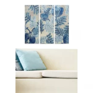 Image of MDF315921 Multicolor Decorative MDF Painting (3 Pieces)