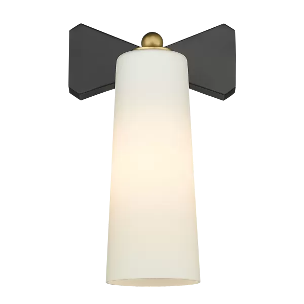 Image of Bow Wall Lamp Black, E27