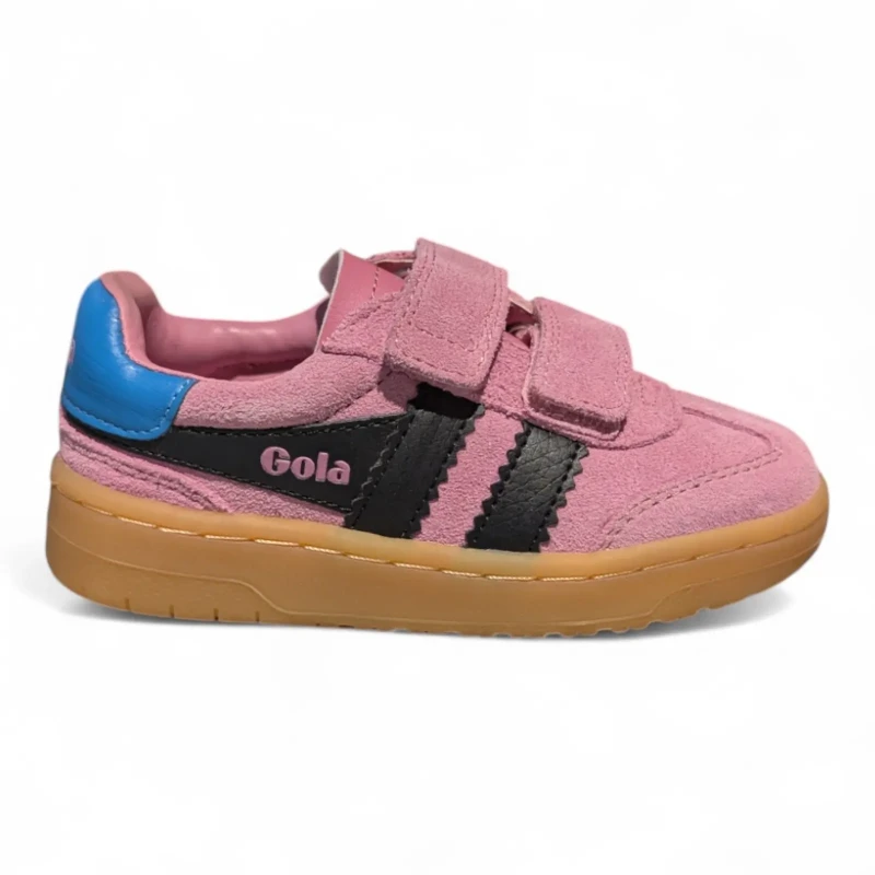 Image of Gola Children's Trainers Gola Viper Strap Rose Unisex 29