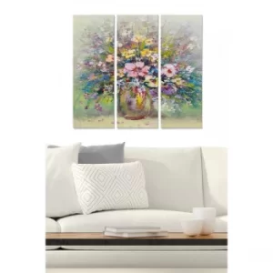 Image of MDF1676743 Multicolor Decorative MDF Painting (3 Pieces)