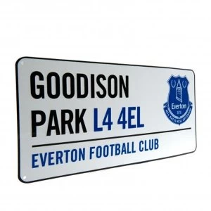 Image of Everton FC Street Sign