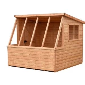 Image of Shire Iceni Right-Hand Door Potting Shed - 8ft x 6ft