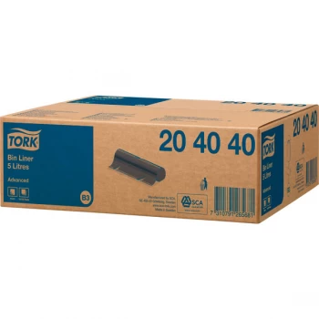 Image of Tork 204040 Bin Liner 5L Advanced - 20 Rolls of 50