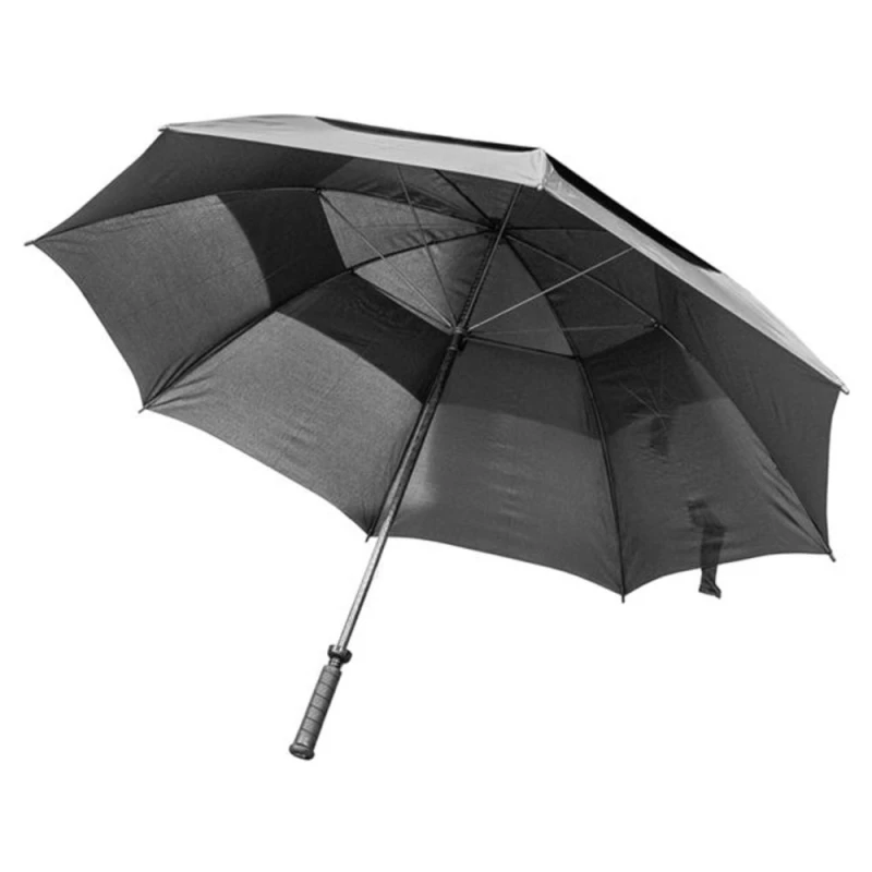 Image of Longridge Mens Double Canopy Golf Umbrella in Black Male