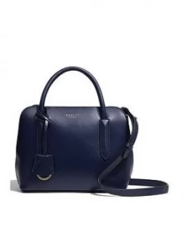 Image of Radley Liverpool Street 2.0 Small Zip Top Multiway Tote Bag - Ink