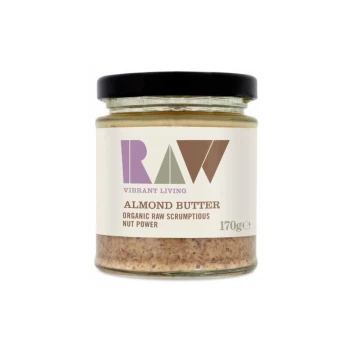 Image of Raw Vibrant Living Whole Almond Butter - 170g - 72341