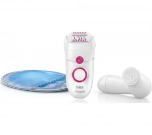 Image of Braun Silk Epil Legs 5329 Epilator and Facial Cleansing Brush