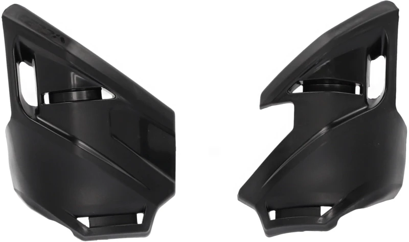 Image of 0024840.090 - Acerbis F-Rock Universal Lower Triple Clamp Covers - Black 0024840.090