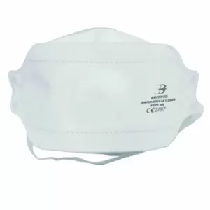 Image of FFP3 Disposable White Face Mask - box of 20