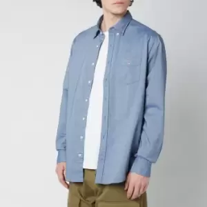 Image of GANT Mens Regular Oxford Shirt - Persian Blue - XXL