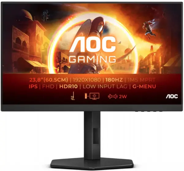 Image of AOC G4 24" 24G4X Full HD IPS Gaming LED Monitor