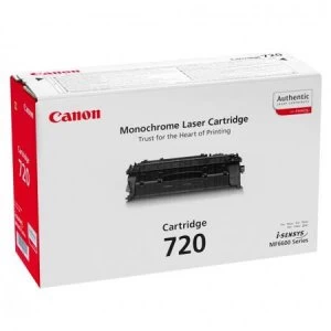 Image of Canon 720 Black Laser Toner Ink Cartridge Cattridge