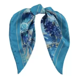 Image of Boss Boss Silk Scarf Womens - Multi