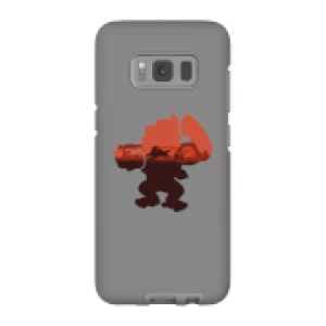 Image of Nintendo Donkey Kong Silhouette Serengeti Phone Case - Samsung S8 - Tough Case - Gloss