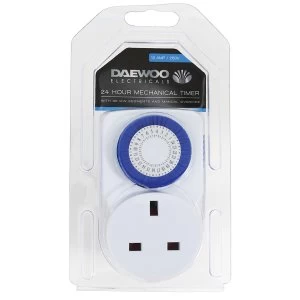 Image of Daewoo 24-Hour Mechanical Timer - 13 Amp
