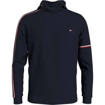 Image of Tommy Sport Hilfiger Tape Hoodie - Desert Sky DW5