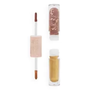 Image of The School For Good & Evil x Makeup Revolution Evers Double Ended Liquid Eyeshadow