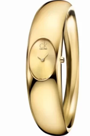 Image of Ladies Calvin Klein Exquisite Medium Bangle Watch K1Y22209