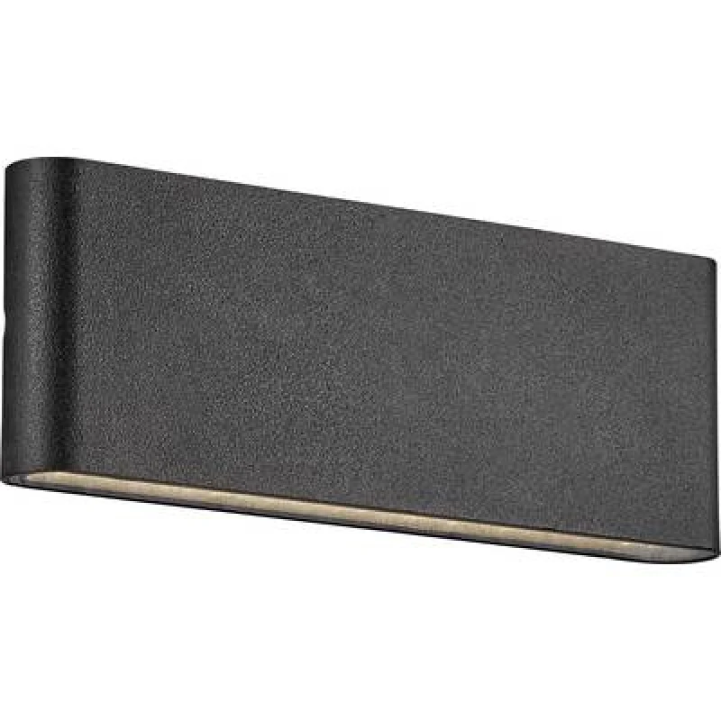 Image of Nordlux Nordlux Kniver 2118181003 Outdoor wall light LED (monochrome) Built-in LED 10.00 W Black 2118181003