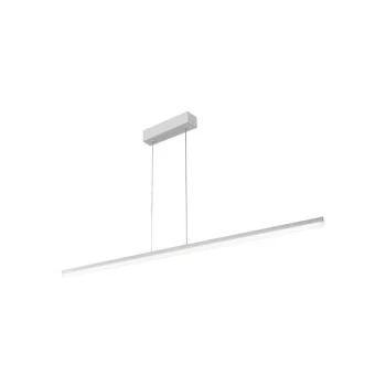 Image of Leds-c4 Grok Lighting - Grok Circ - LED Linear Bar Ceiling Pendant Matt White 150cm 2592lm 3000K