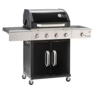 Image of Landmann Triton Cook 4.1 Burner Gas BBQ - Black