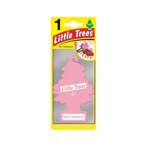 Image of Rose & Raspberry (Pack Of 24) Little Trees Air Freshener