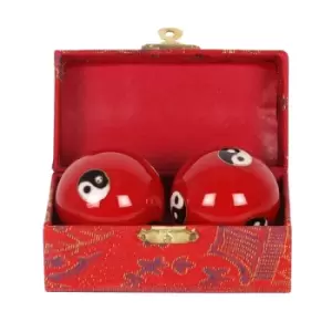 Image of Pair of Red Stress Balls