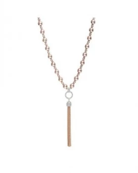 Image of Jon Richard Rose Gold Pearl Necklace