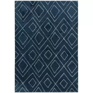 Image of Asiatic Carpets Nomad Table Tufted Rug Blue - 200 x 290cm