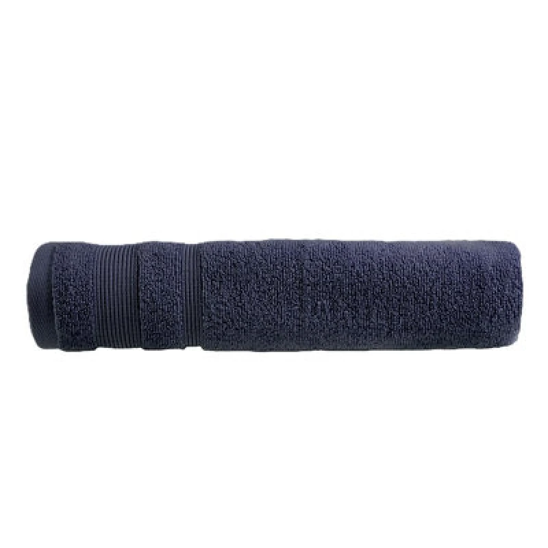 Image of Allure Bath Fashions Luxury Zero Twist Egyptian Cotton Bath Sheet - Navy
